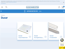 Tablet Screenshot of dusar.de